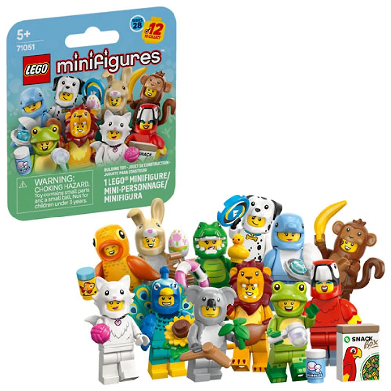 LEGO Minifigures : Animaux Série 28 - 7 pièces (71051)