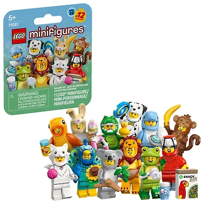 LEGO Minifigures : Animaux Série 28 - 7 pièces (71051)