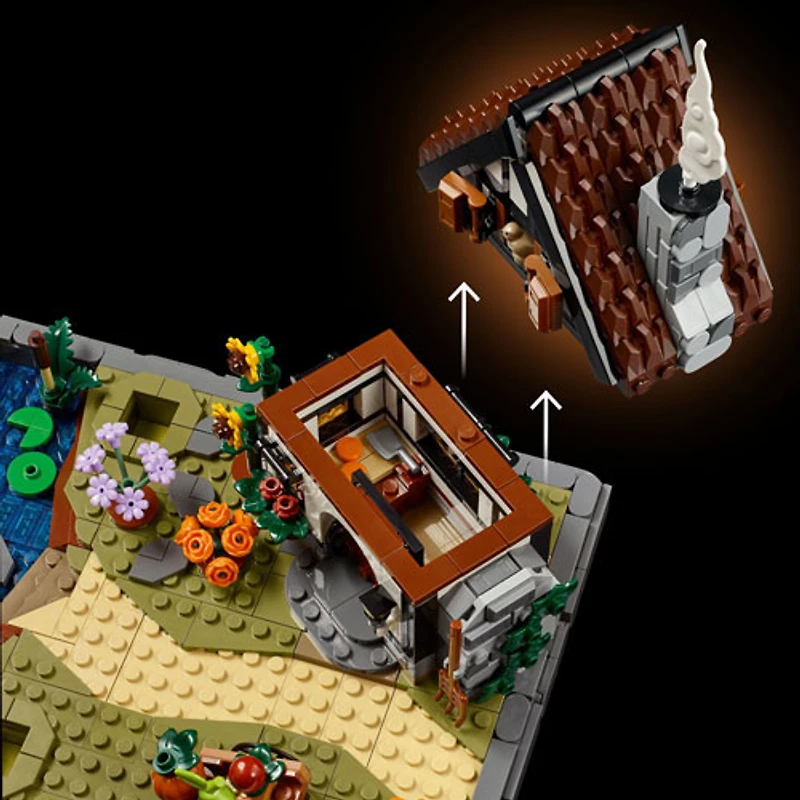 LEGO Icons : Le jardin du chalet d'automne - 1102 pièces (11372)