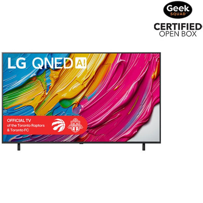 Boîte ouverte - Téléviseur intelligent mini-DEL HDR UHD 4K QNED AI QNED80 série QNED80AUA de 65 po de LG (65QNED80AUA) - 2025