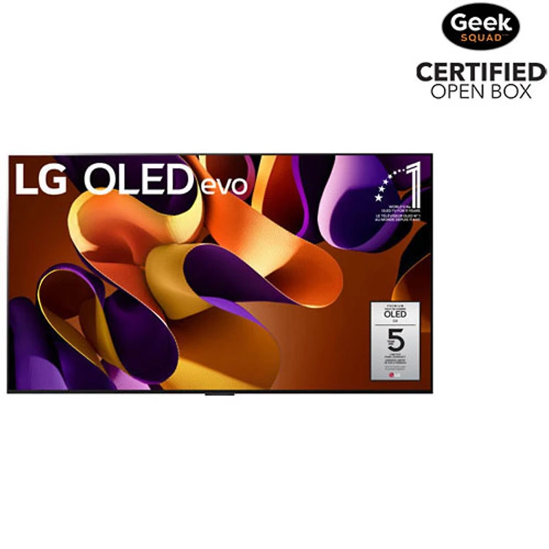 Open Box - LG 83" G4 Series 4K UHD HDR OLED evo G4 webOS Smart TV (OLED83G4WUA) - 2024