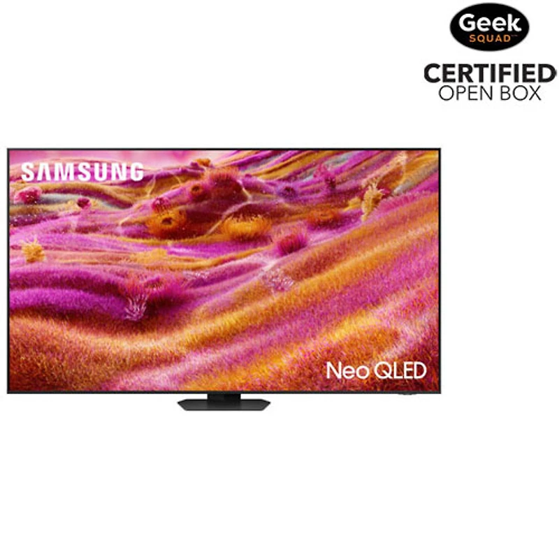 Boîte ouverte - Téléviseur intelligent Tizen HDR Neo QLED UHD 4K de 98 po série QN90F de Samsung (QN98QN90FAFXZC) - 2025