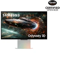 Open Box - Samsung FG900 Gaming Odyssey 3D 27" 4K Ultra HD 165Hz IPS LED FreeSync Gaming Monitor (LS27FG900XNXZA)