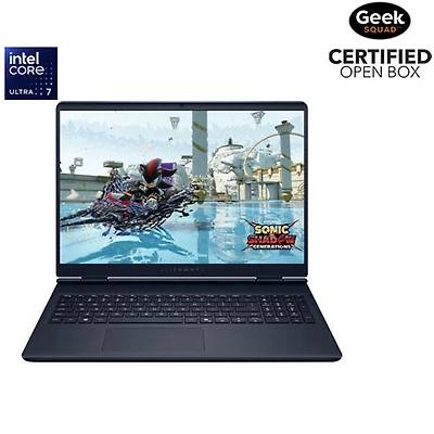 Boîte ouverte - Portable de jeu de 16 po Aurora 16 d'Alienware - Bleu (Core 7 240H Series 2 Intel/RAM 32 Go/SSD 1 To/GeForce RTX 5060/Windows 11)
