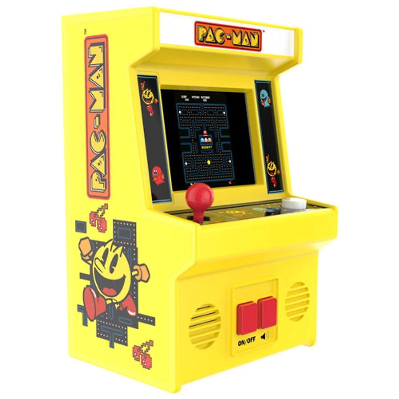 Basic Fun Mini Classics Pac-Man Handheld Arcade Machine