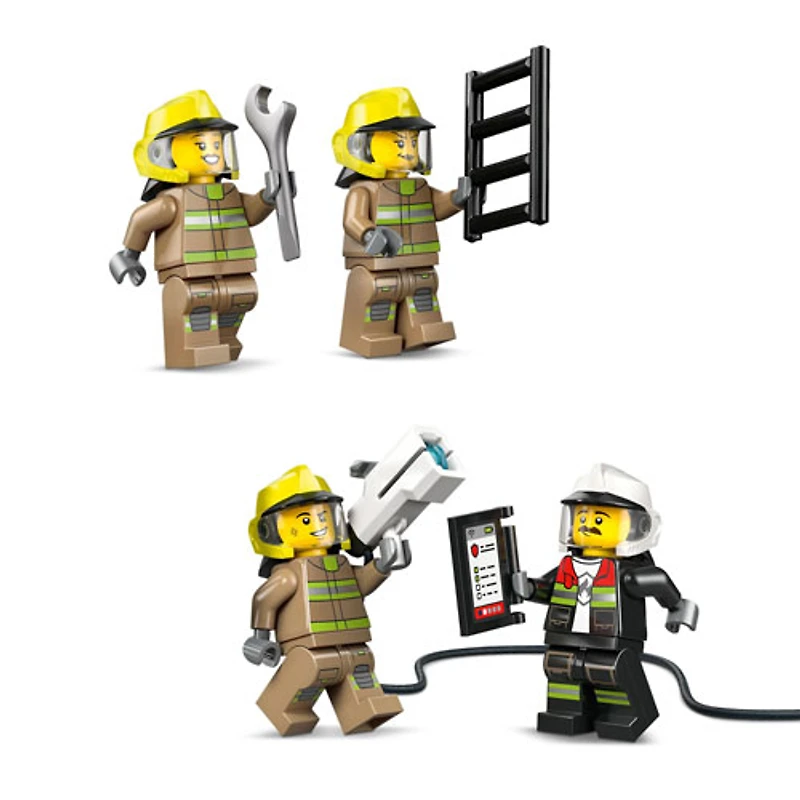 LEGO City Pompiers : Le camion de pompiers de l'aéroport - 691 pièces (60499)