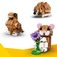 LEGO Creator: 3 in 1 Cute Hamster with a Flower - 166 Pieces (31376)