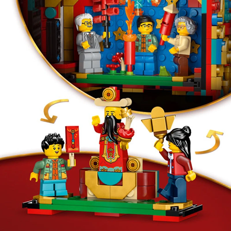 LEGO Festival du printemps : Le pétard de la chance - 1039 pièces (80118)