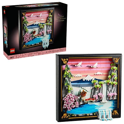 LEGO Art : Le paysage de cerisiers en fleurs japonais - 1892 pièces (31218)