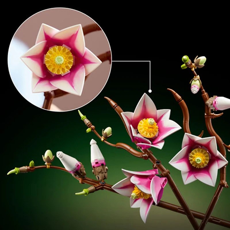 LEGO Botanicals: Magnolia Branches - 435 Pieces (11510)