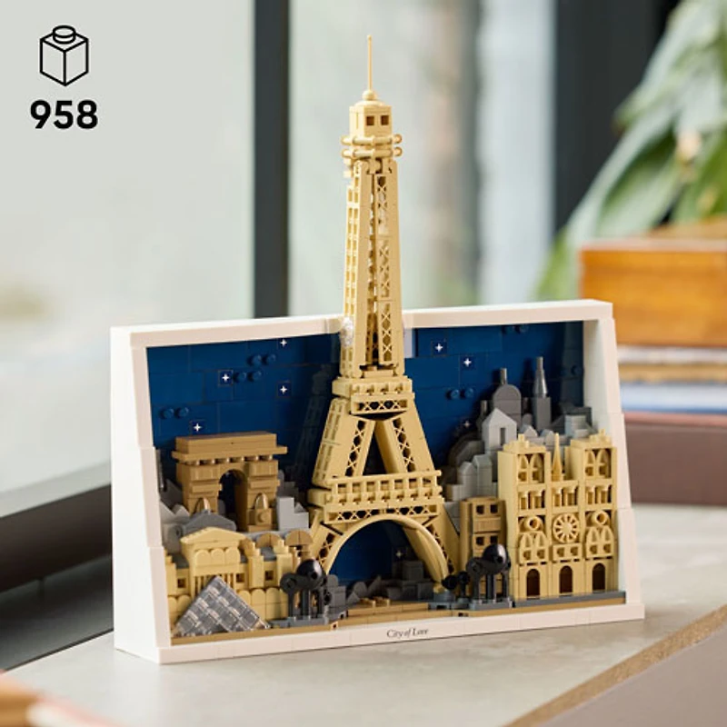 LEGO Architecture: Paris – City of Love - 958 Pieces (21064)
