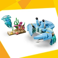 LEGO Creator: 3 in 1 Sea Animals: Beautiful Dolphins - 542 Pieces (31385)