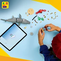 LEGO Creator : trois-en-un Le requin féroce et le coffre au trésor - 379 pièces (31381)