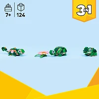 LEGO Creator : trois-en-un La tortue avec un nénuphar - 124 pièces (31377)