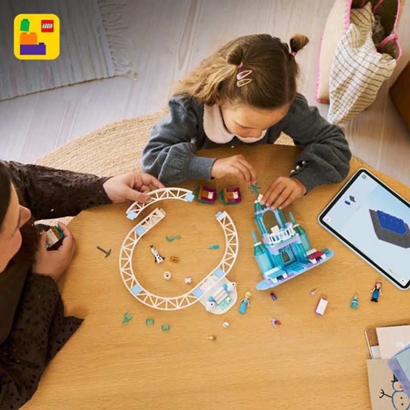 LEGO Disney Princess: Elsa's Ice Castle & Snow Ride Adventure - 216 Pieces (43281)