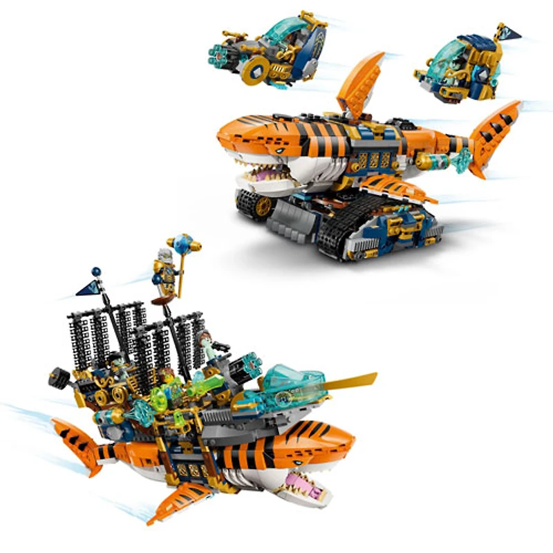 LEGO DREAMZzz : Le vaisseau d'assaut requin-tigre - 1548 pièces (71515)