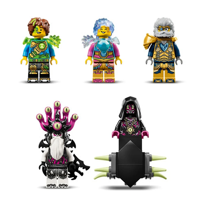 LEGO DREAMZzz : Le vaisseau d'assaut requin-tigre - 1548 pièces (71515)