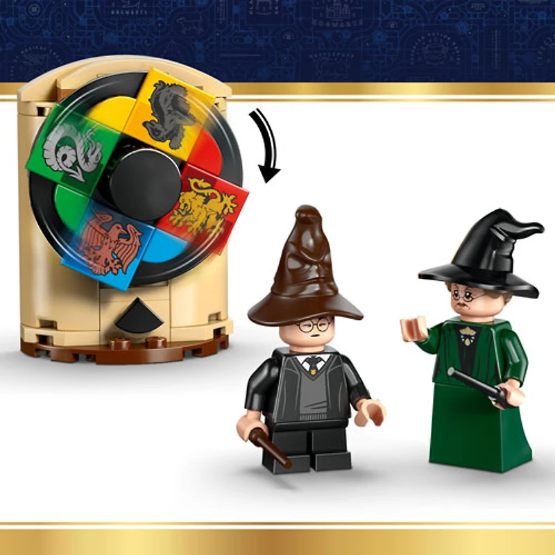 LEGO Harry Potter Le château de Poudlard : la cérémonie du Choixpeau - 124 pièces (76460)