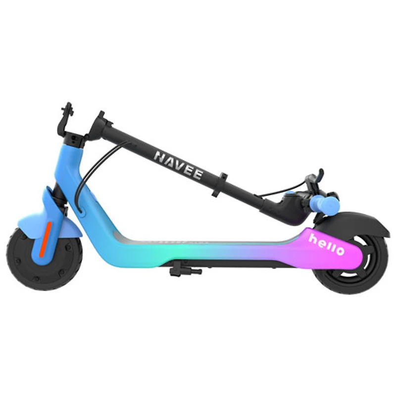 Trottinette électrique pour enfants K100 Max de Navee (moteur 260 W/autonomie 18 km/vitesse maximale 20 km/h) - Bleu