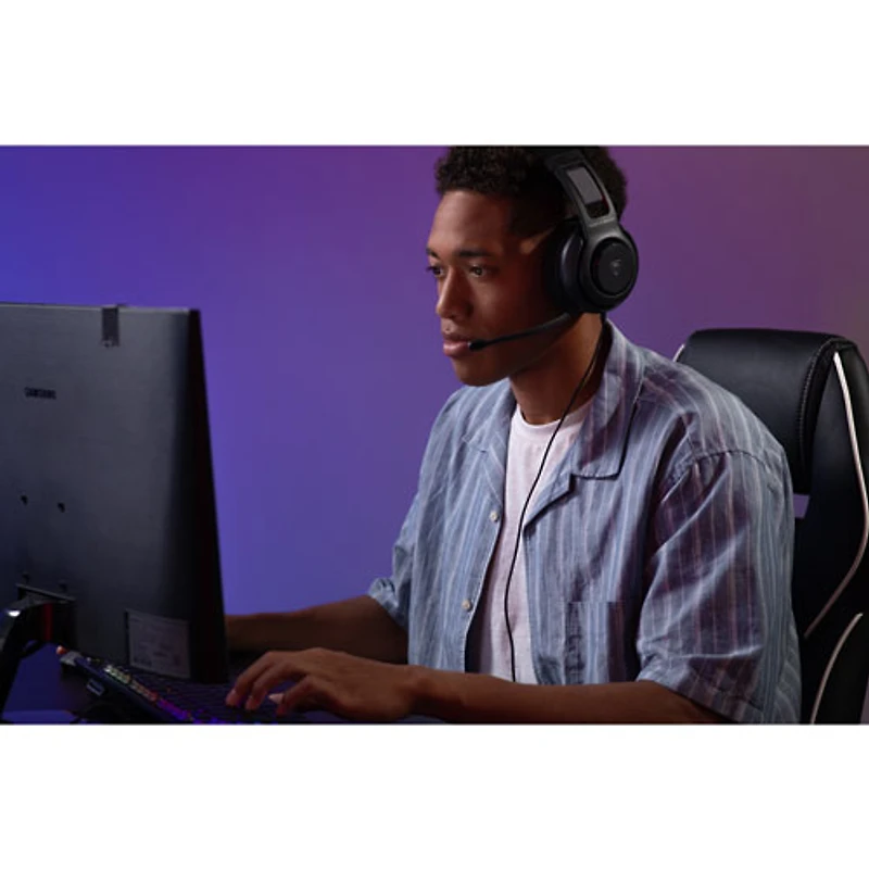 Casque de jeu avec fil Atlas 200 de Turtle Beach pour PC - Noir