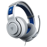 Casque de jeu avec fil Atlas 200 de Turtle Beach pour PlayStation - Blanc