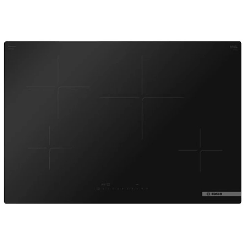 Surface de cuisson à induction de 30 po à 4 éléments de la série 500 de Bosch (NIT5063UC) - Noir