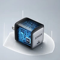 Anker Nano II 65W USB-C Wall Charger with USB-C to USB-C Cable