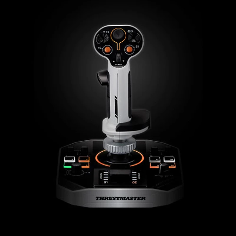 Deux manches à balai de simulation spatiale Sol-R 2 HOSAS de Thrustmaster