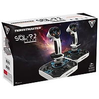 Deux manches à balai de simulation spatiale Sol-R 2 HOSAS de Thrustmaster