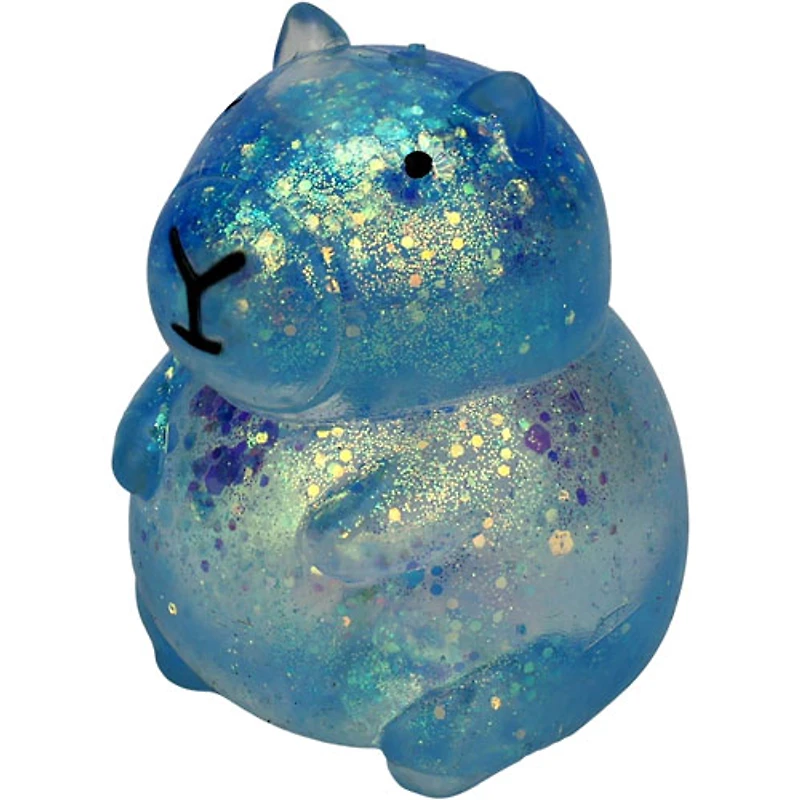 Balle à presser scintillante Capybara de Surge - 1 assortie