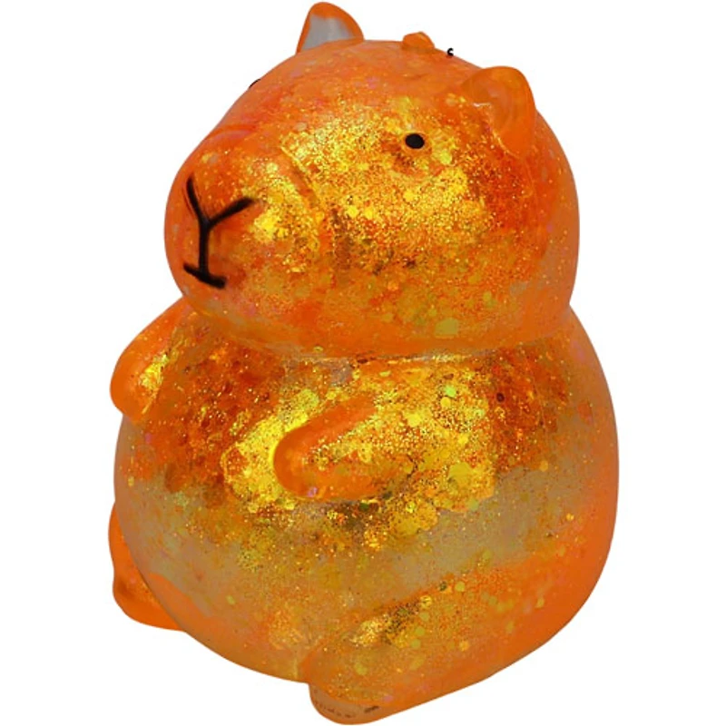 Balle à presser scintillante Capybara de Surge - 1 assortie