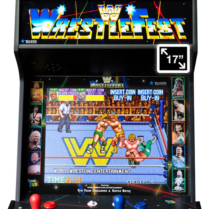Basic Fun Classics WWE Ultra Series Arcade Machine