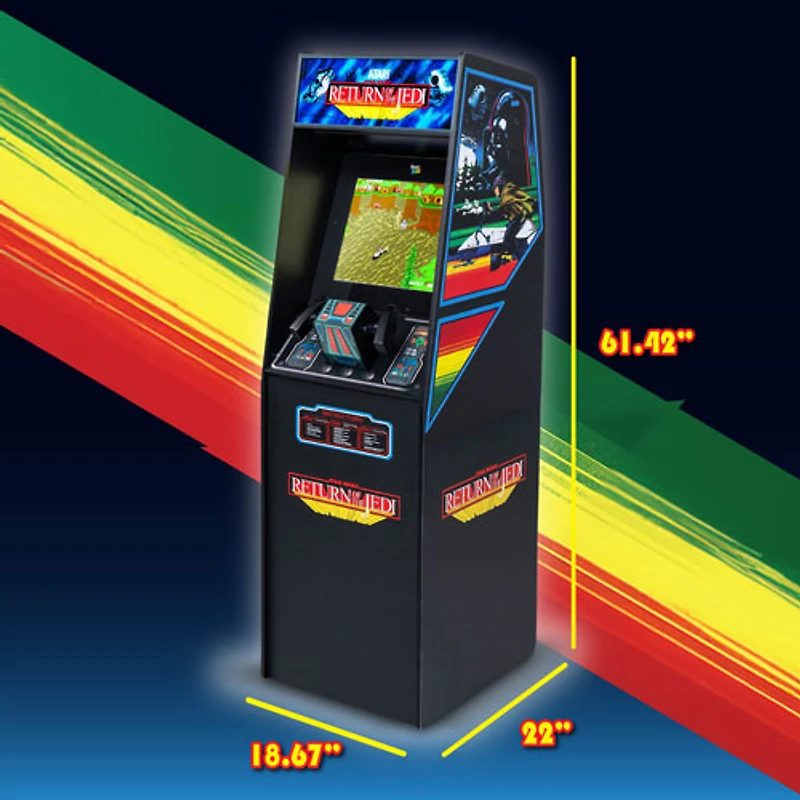 Borne d'arcade Atari Star Wars Ultra Series Classics de Basic Fun