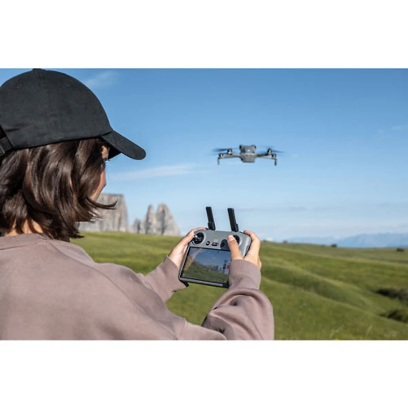 DJI Mini 5 Pro Quadcopter Drone Fly More Combo with DJI RC2 Remote Control - Grey