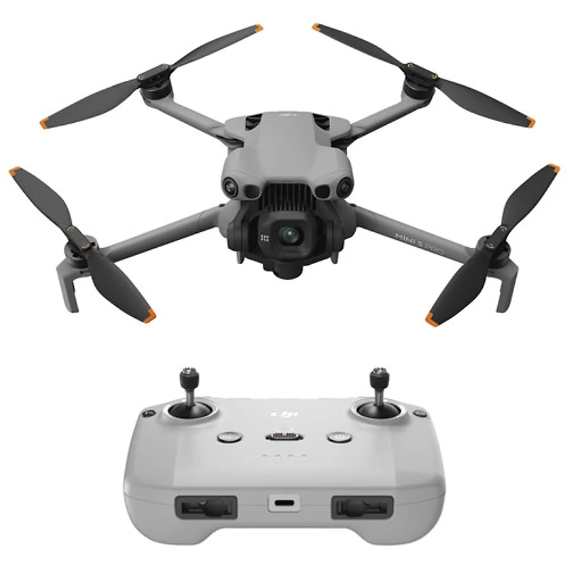 DJI Mini 5 Pro Quadcopter Drone with Remote Control - Grey