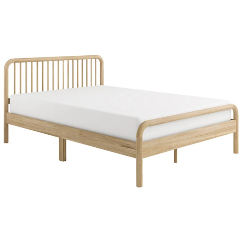 Lit pour jeune Porto de Storkcraft - Lit double - Naturel