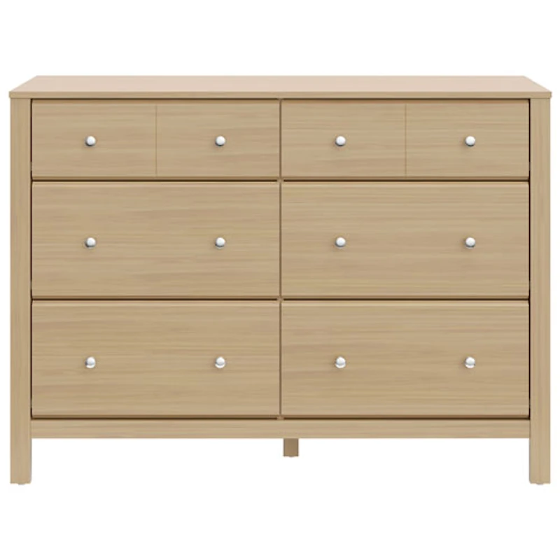 Storkcraft Horizon 6-Drawer Kid Dresser - Driftwood