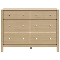 Storkcraft Horizon 6-Drawer Kid Dresser - Driftwood
