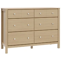 Storkcraft Horizon 6-Drawer Kid Dresser - Driftwood