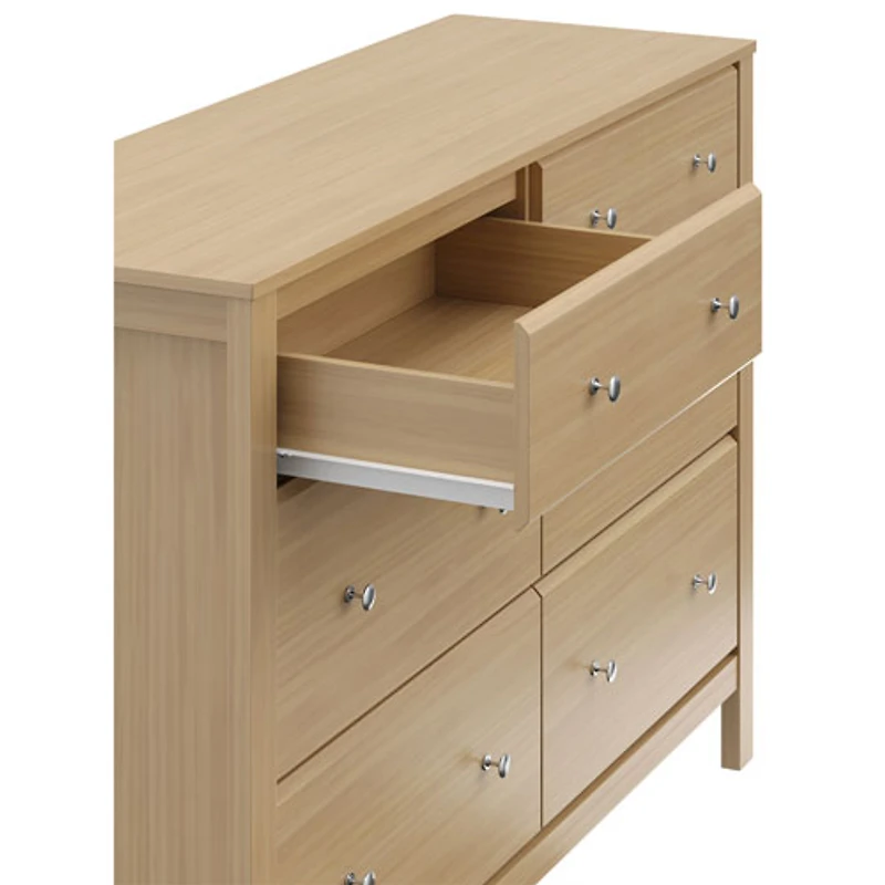 Storkcraft Horizon 6-Drawer Kid Dresser - Driftwood