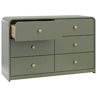 Commode à 6 tiroirs pour enfants Santos de Storkcraft - Olive