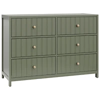 Graco Teddi 6-Drawer Kid Dresser - Olive