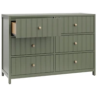 Graco Teddi 6-Drawer Kid Dresser - Olive