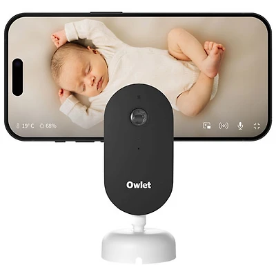 Interphone de surveillance Dream Sight avec communication bidirectionnelle d'Owlet (BC03NWUCN) - Blanc