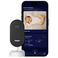 Interphone de surveillance Dream Sight avec communication bidirectionnelle d'Owlet (BC03NWUCN) - Blanc