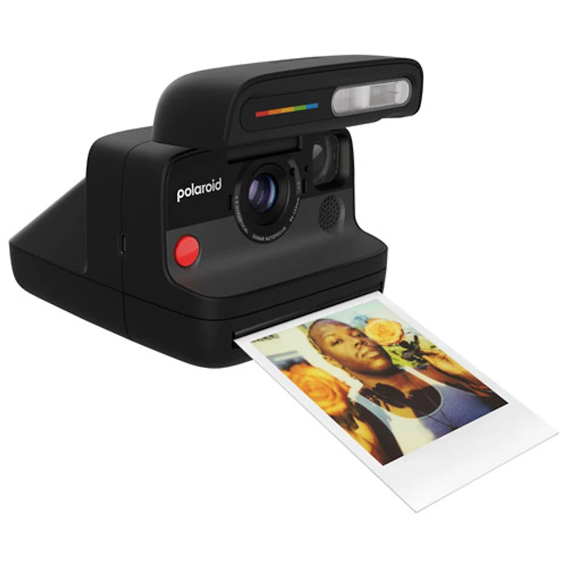 Appareil photo instantané Flip de Polaroid avec films - Noir
