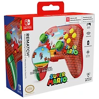 Manette de jeu sans fil Rematch de Turtle Beach pour Nintendo Switch/Switch 2 - Super Mario