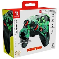 Manette de jeu sans fil Rematch de Turtle Beach pour Nintendo Switch/Switch 2 - Donkey Kong
