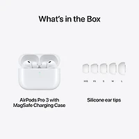 Apple AirPods Pro 3 Noise Cancelling True Wireless Earbuds with MagSafe Charging Case