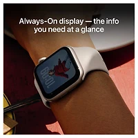 Apple Watch SE 3 (GPS) avec boîtier de mm en aluminium minuit et bracelet sport minuit